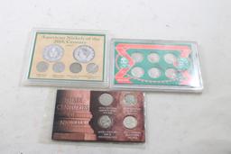 3 Collector Nickels Sets