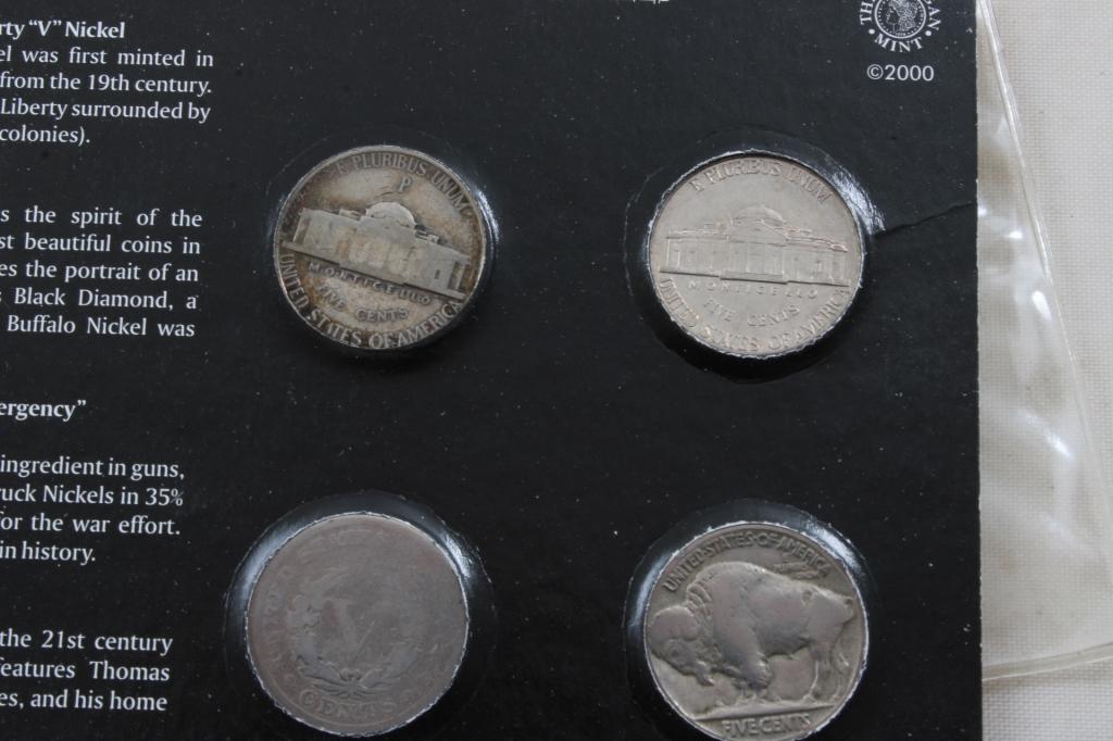 3 Collector Nickels Sets