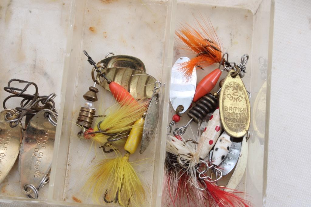 Fishing Lures, Flies, Spinners