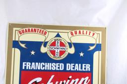 Schwinn's Bicycles Metal Sign 20" x 15"