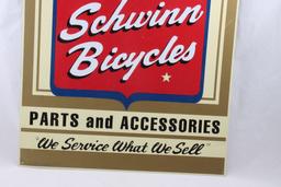 Schwinn's Bicycles Metal Sign 20" x 15"