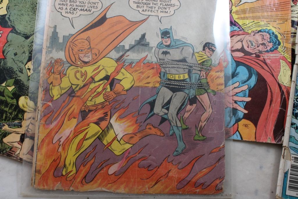 12 Vintage Super Hero Comic Books