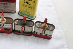 Lot of Handy Oilers & Other Advertising Cans