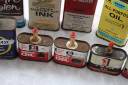 Lot of Handy Oilers & Other Advertising Cans