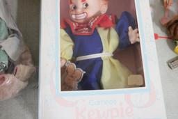 Dolls & Doll Clothes Lot Horseman, Kewpie, Uneeda