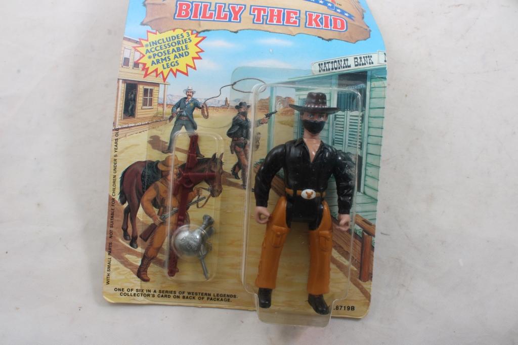 6 Legends of the Wild West Figures New on Packages