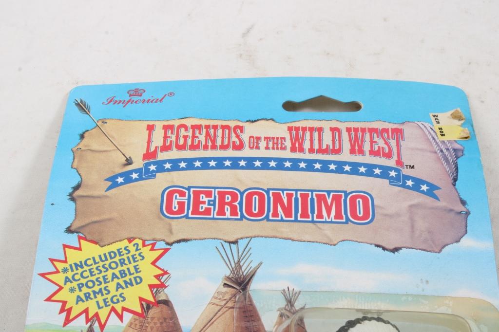 6 Legends of the Wild West Figures New on Packages