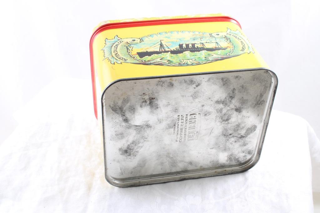 3 Tobacco Tins Little Tom, Bugle Boy, Ogeanic Plug