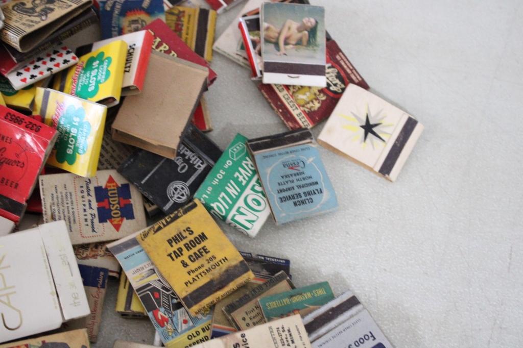 Large Advertising Matchbook & Match Cover Lot