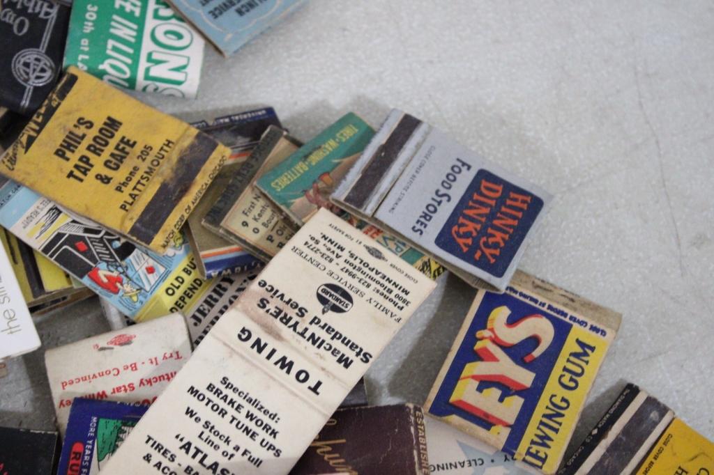 Large Advertising Matchbook & Match Cover Lot