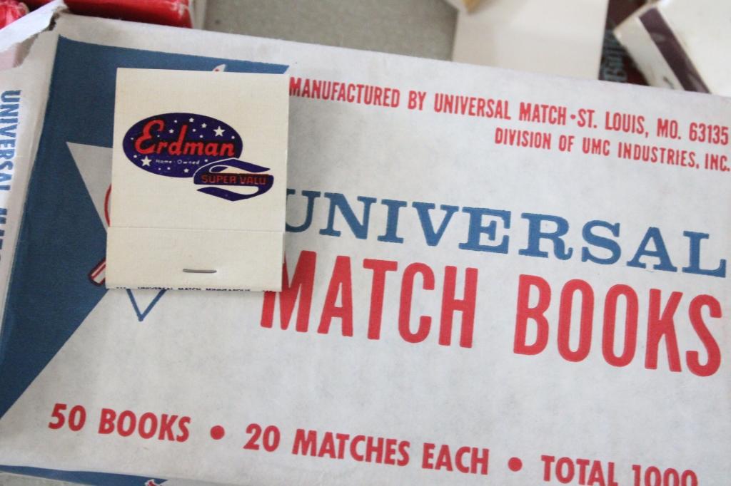 Large Advertising Matchbook & Match Cover Lot