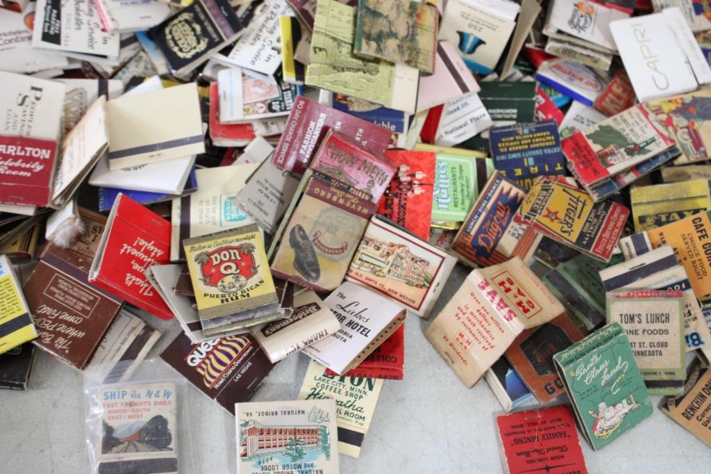 Large Advertising Matchbook & Match Cover Lot