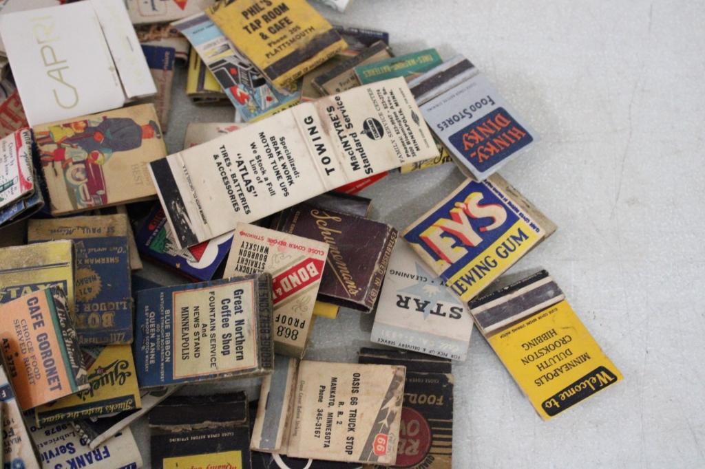 Large Advertising Matchbook & Match Cover Lot