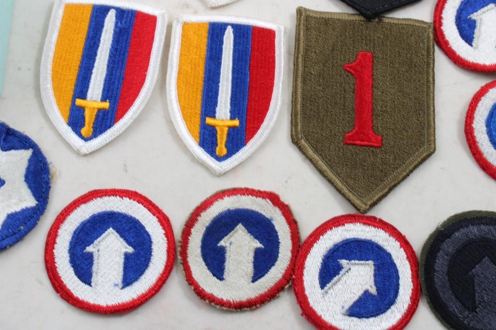 Military Major Shoulder Boards, Vietnam Patches