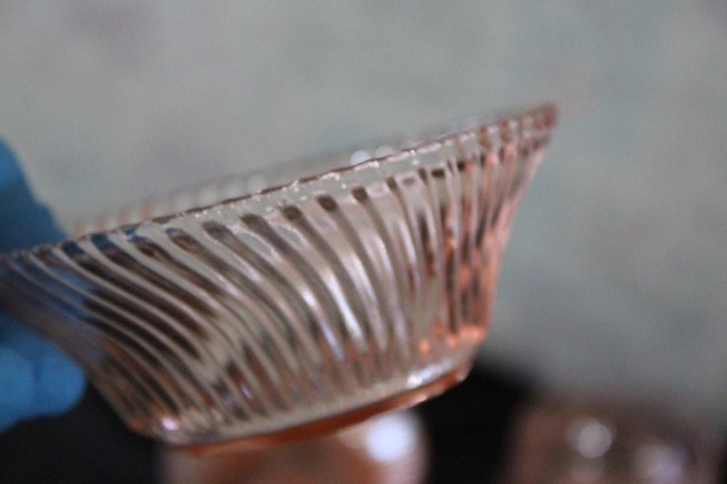 Pink Depression Glass Federal  Anchor Hocking