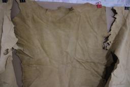 3 Unused Buckskins for Crafts/Leather Goods & More