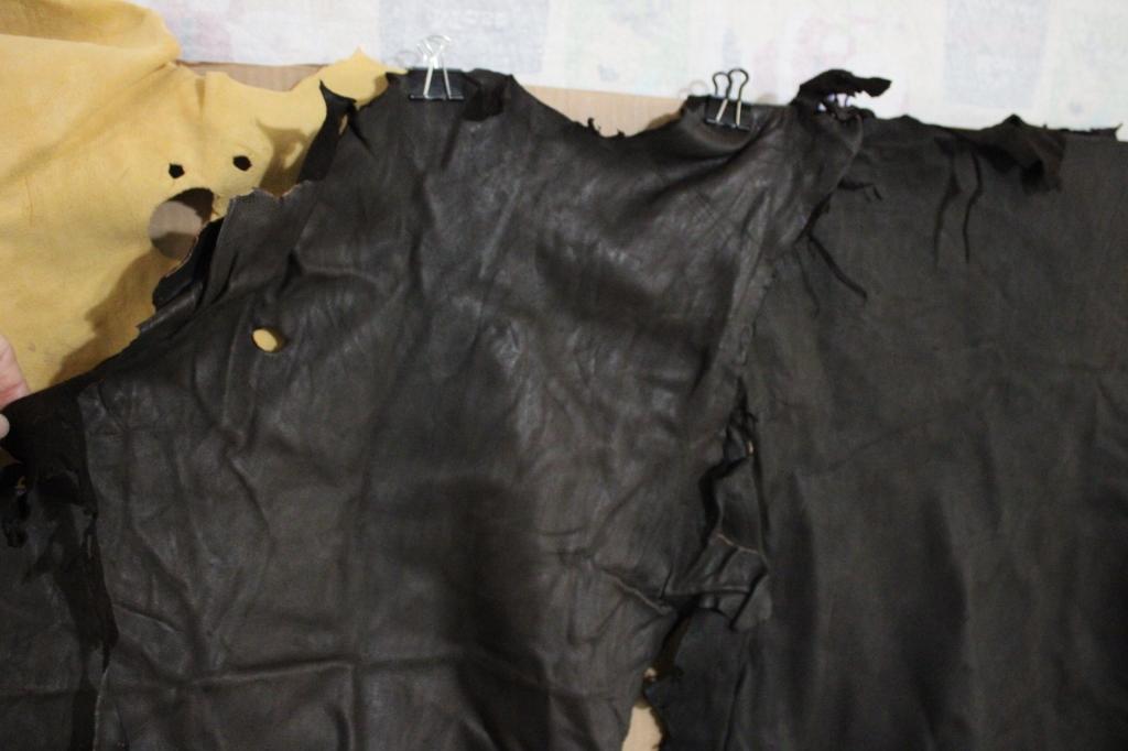 5 Unused Buckskins for Crafts, Leather Goods More