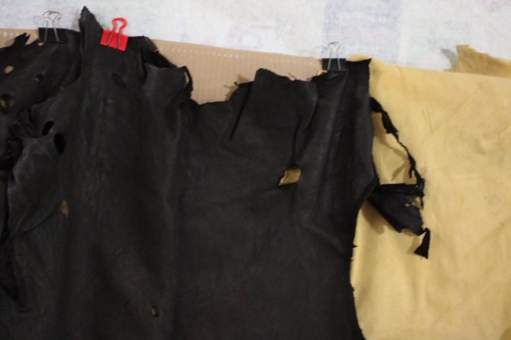 5 Unused Buckskins for Crafts, Leather Goods More