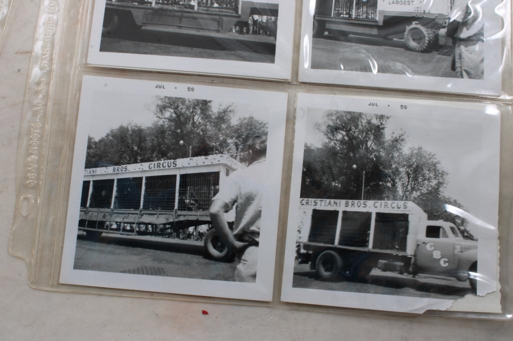 30+ B&W Mid-Century Circus Photos