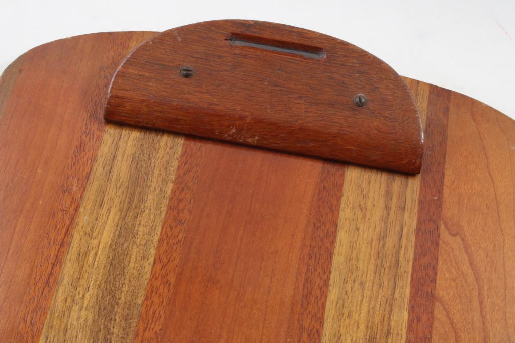 HTF MCM Wood Clip Board w/Wood Clip PLUS