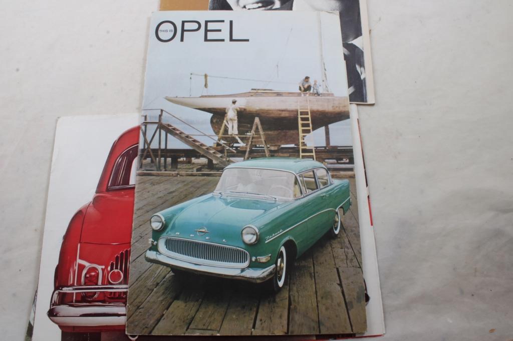 5 AMC Triumph, Renault, Opel Rambler Brochures