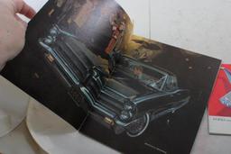 5 1950's, 60's Ford & Buick Auto Sales Brochures