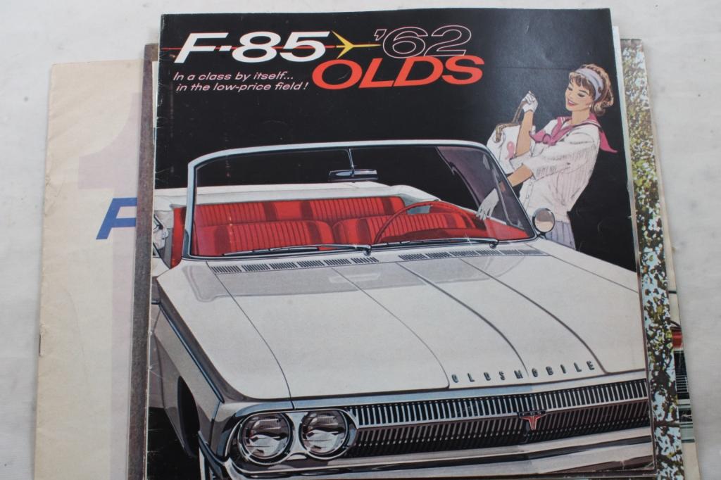 5 1960's Buick & Oldsmobile Auto Sales Brochures