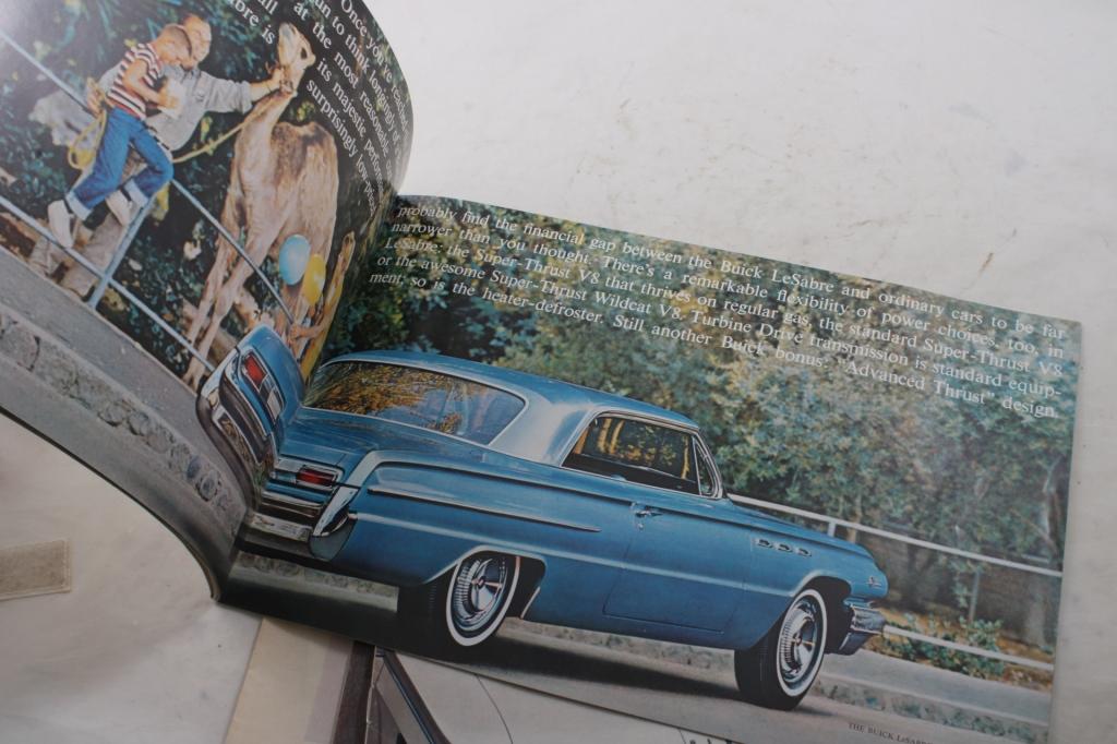 5 1960's Buick & Oldsmobile Auto Sales Brochures