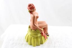 WW2 Nude PinUp Figurine D Benzinger 1944 7"