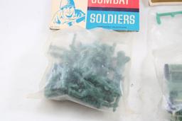 NOS Combat Soldiers & Missile Launcher, Jeep Truck