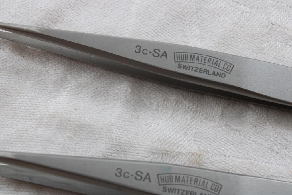 10 Precision Watchmaker Tweezer Tools