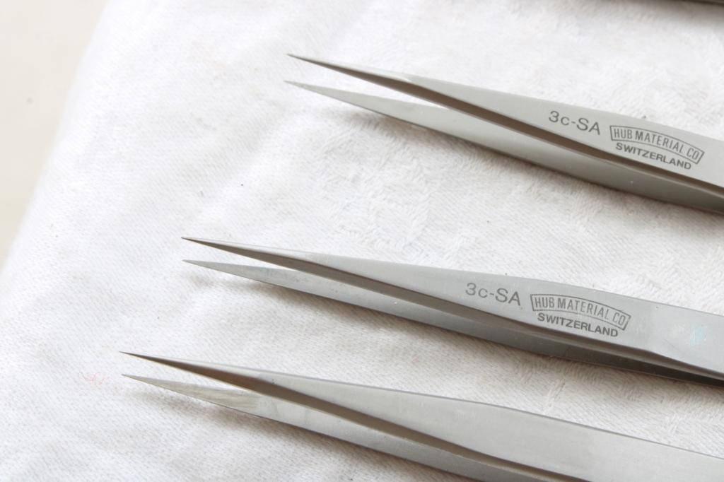 10 Precision Watchmaker Tweezer Tools