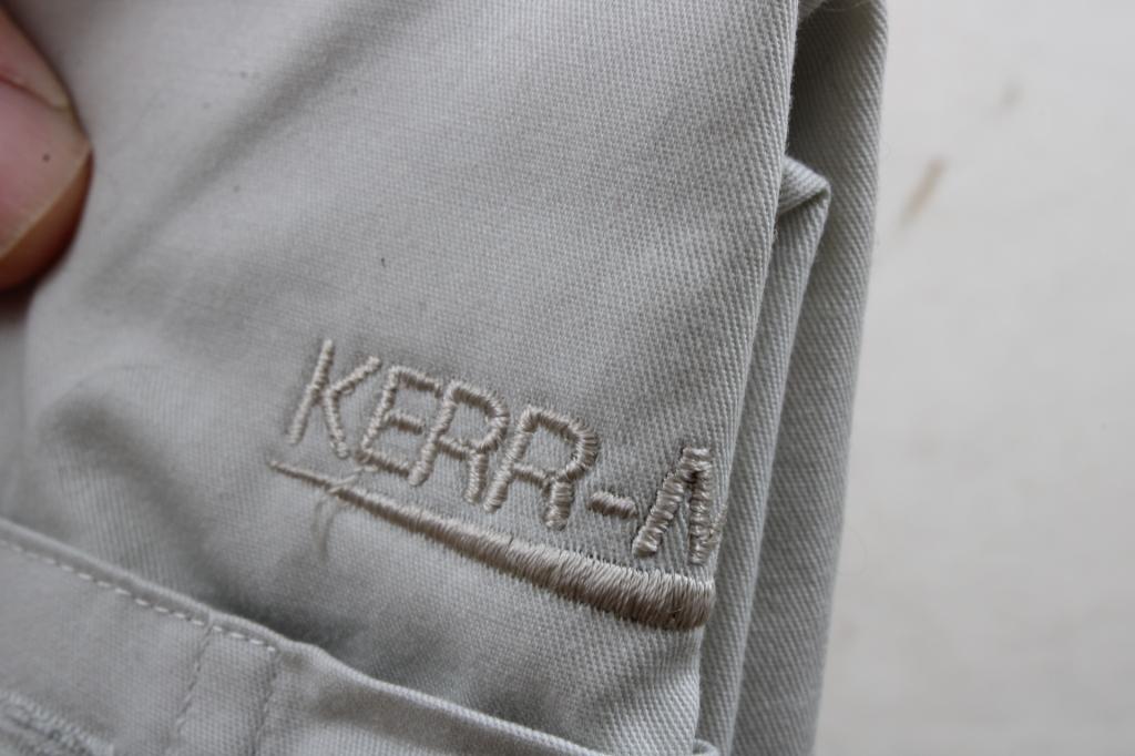 Kerr McGee Embroidered Work Shirt Size Large
