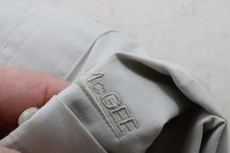 Kerr McGee Embroidered Work Shirt Size Large
