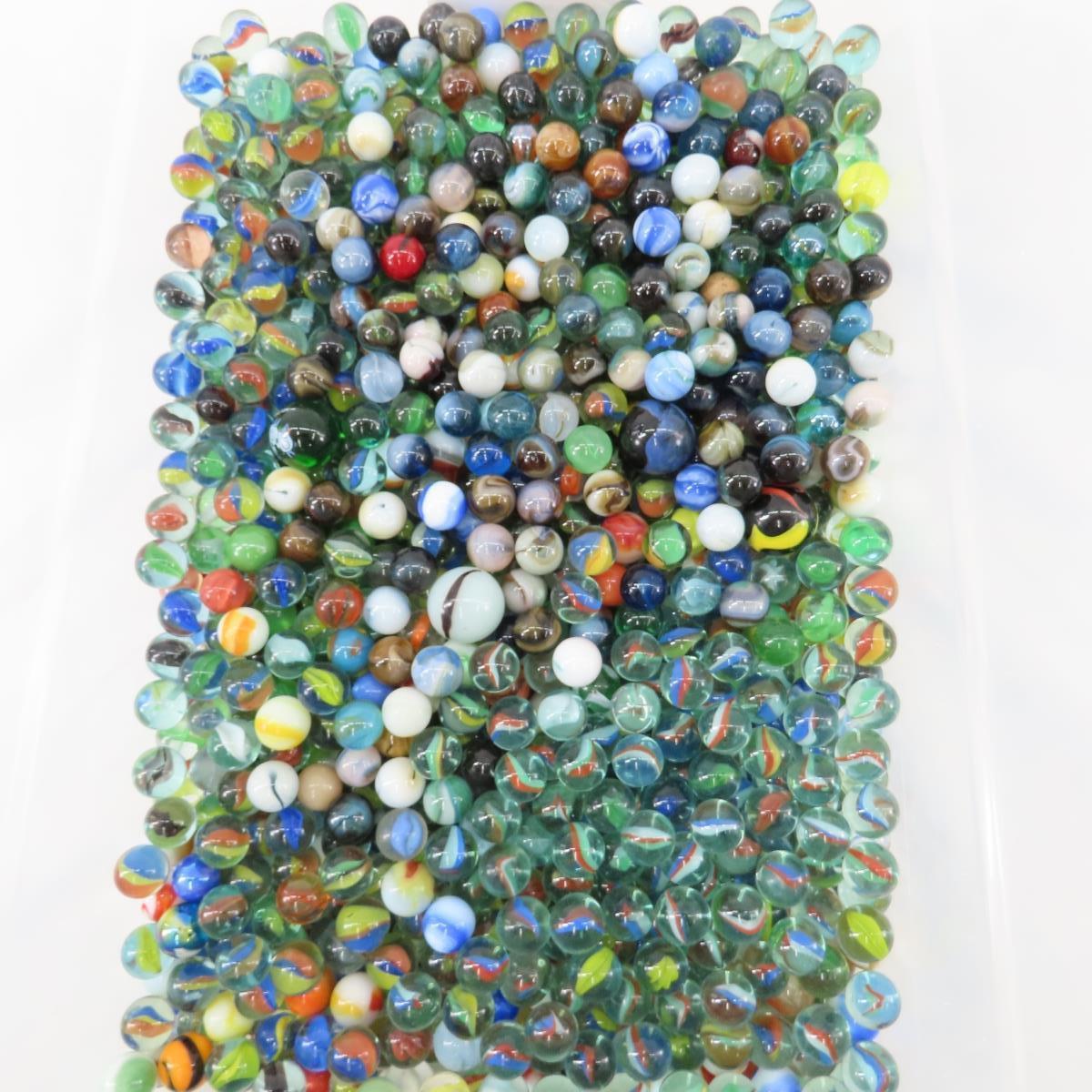 15# of Modern Marbles & Shooters