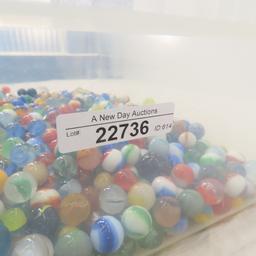 10# of Mixed Vintage Marbles & Shooters