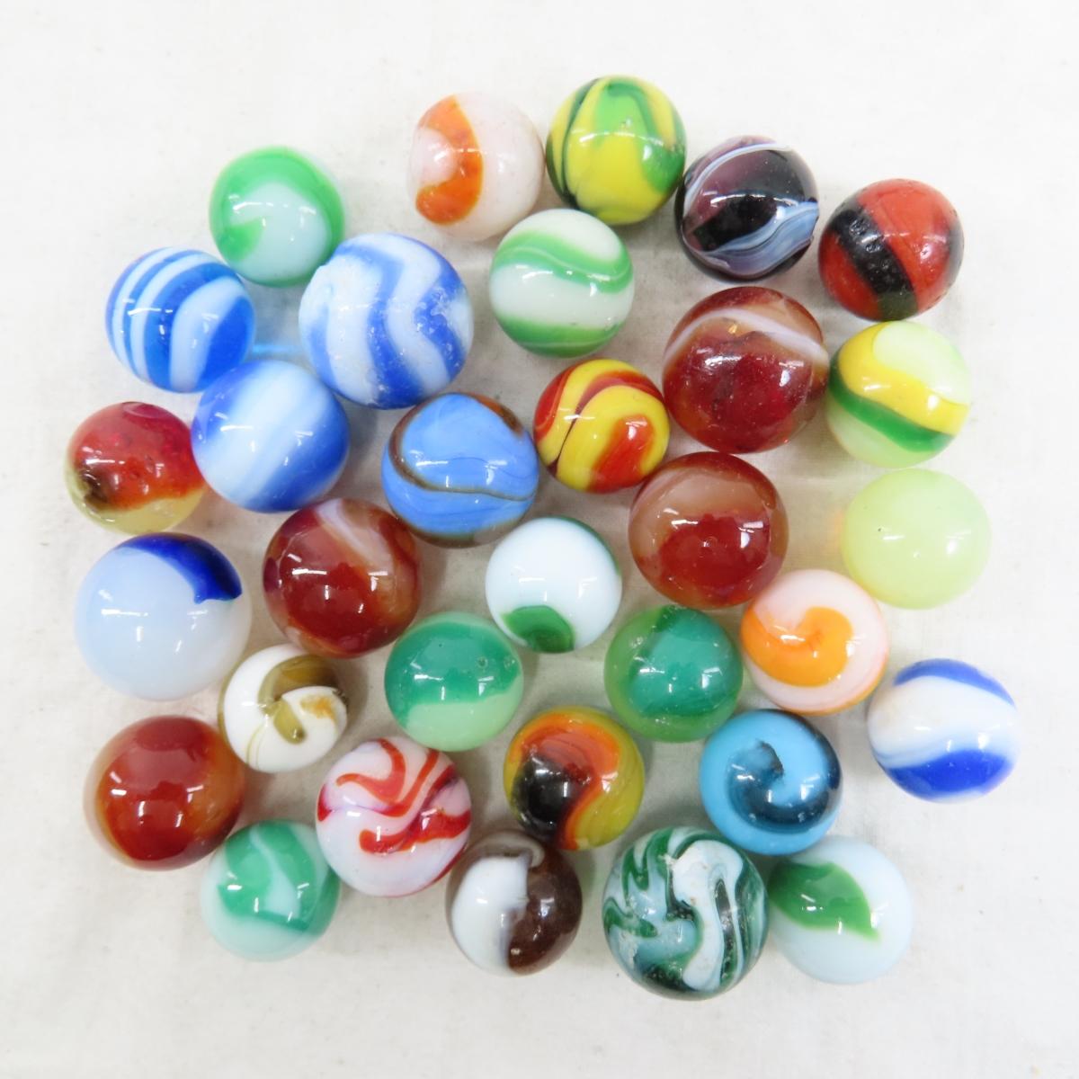 Clays, Bennington's, Akro, Peltier & Swirl Marbles