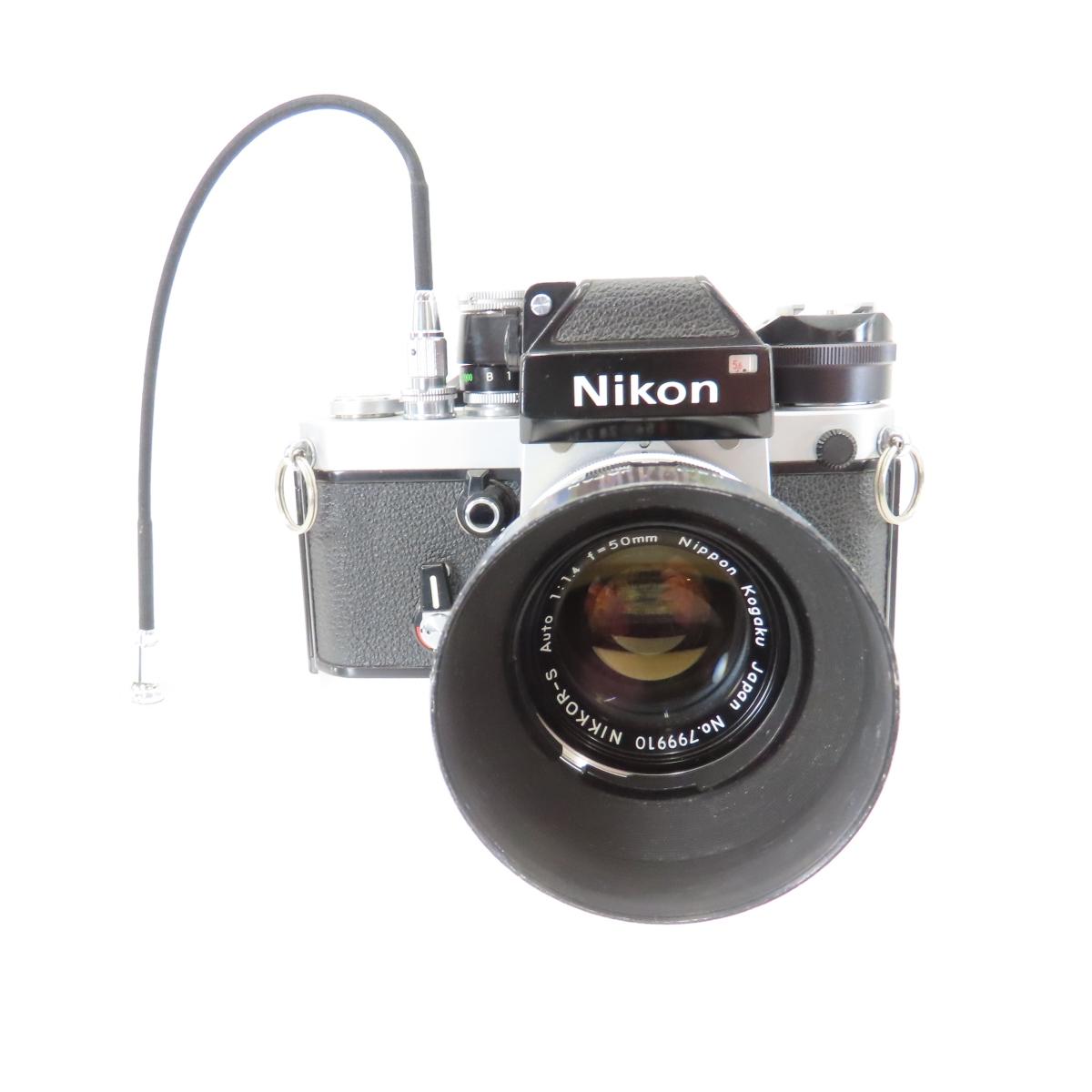 Nikon F2 35mm Film Camera with accessories