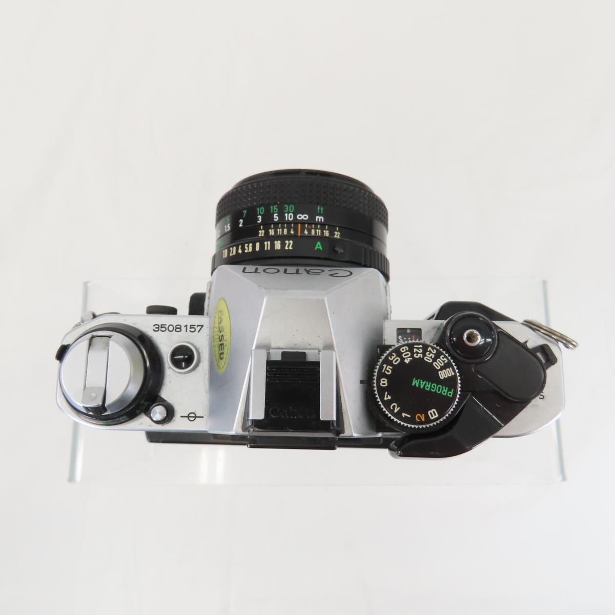 Canon AE-1 Program 35mm Film Camera with lens