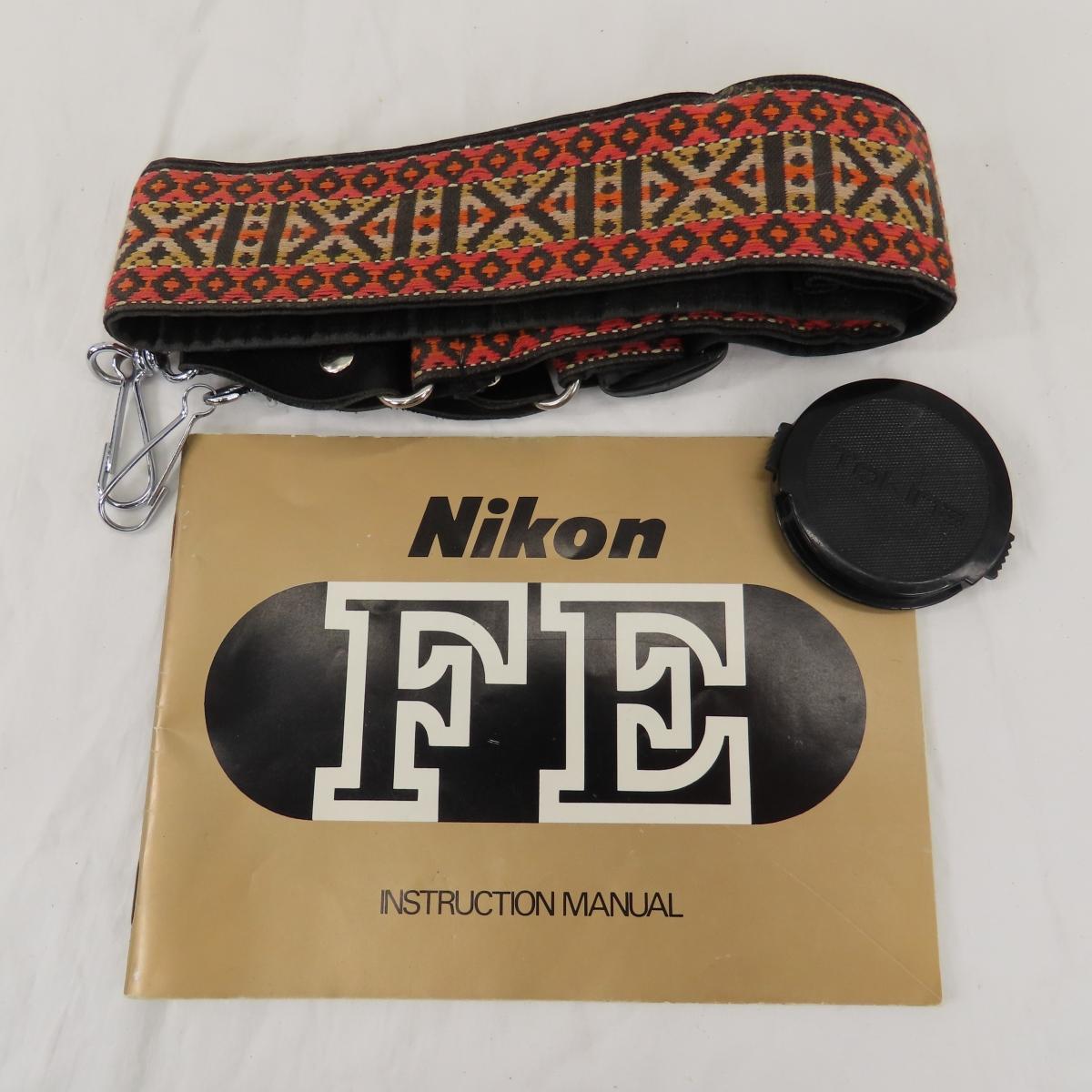 Nikon FE 35mm Film Camera with lenses