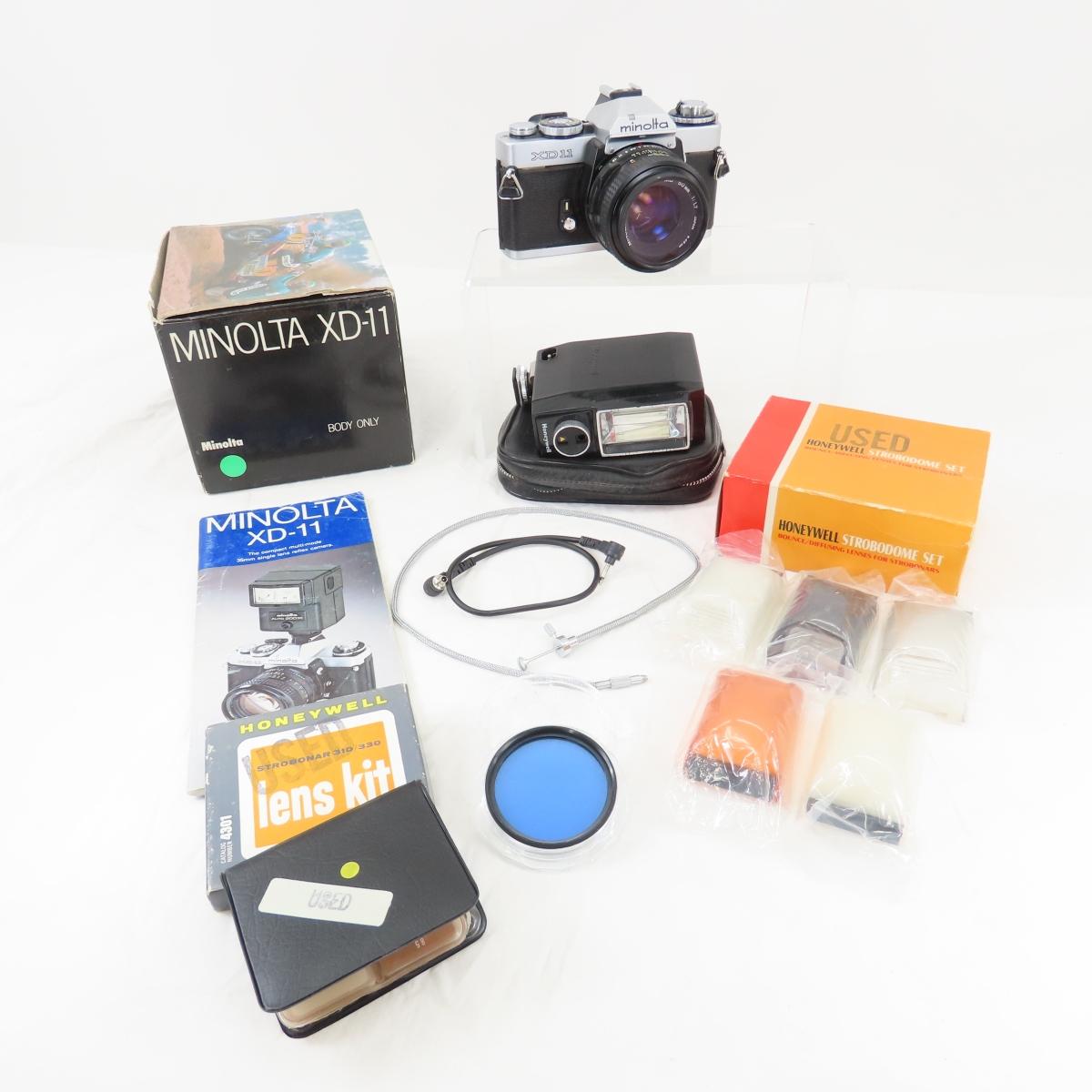 Minolta XD-11 35mm Film Camera with Original Box