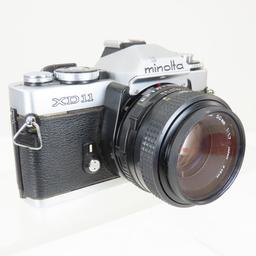 Minolta XD-11 35mm Film Camera with Original Box