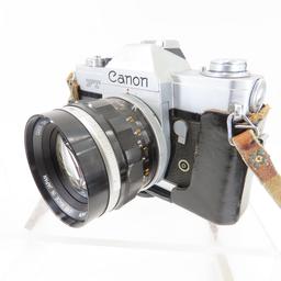 Canon FT 35mm Film Camera, lenses & accessories