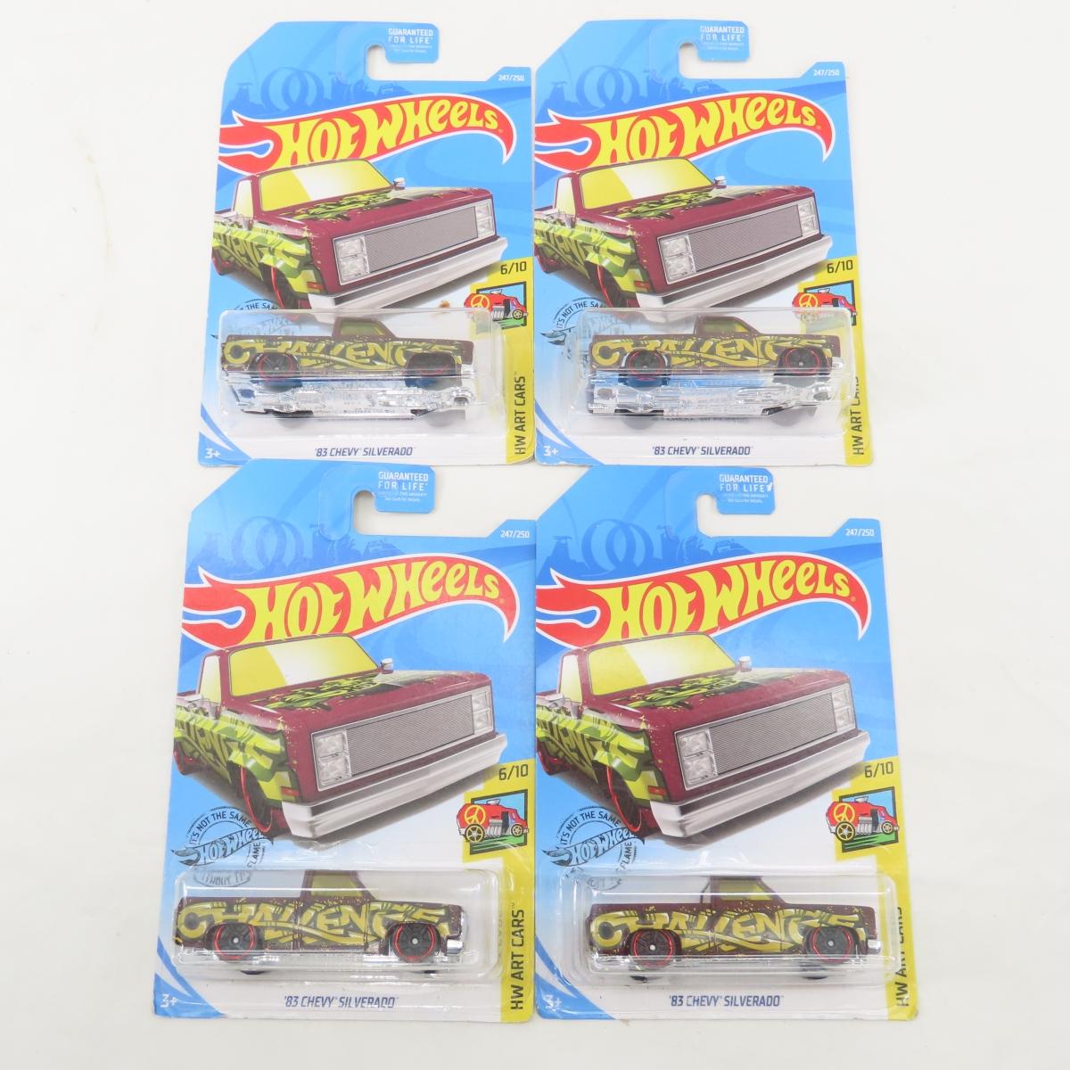 24 Hot Wheels 83 Chevy Silverados & more