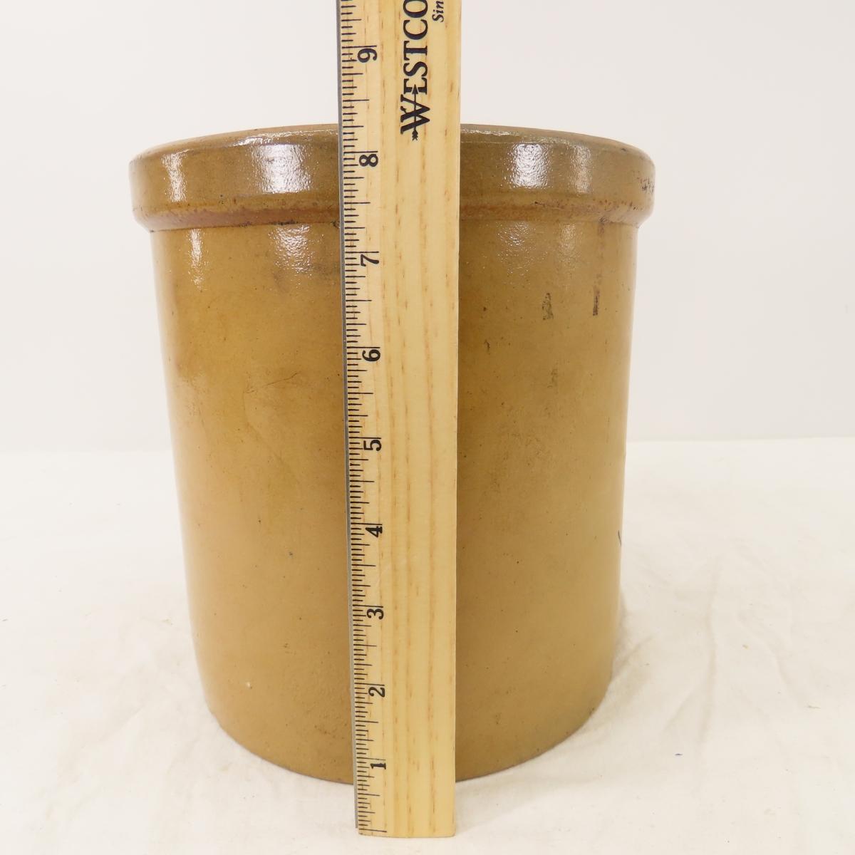 2 1 Gallon Minnesota Stoneware Crocks- bottom mark