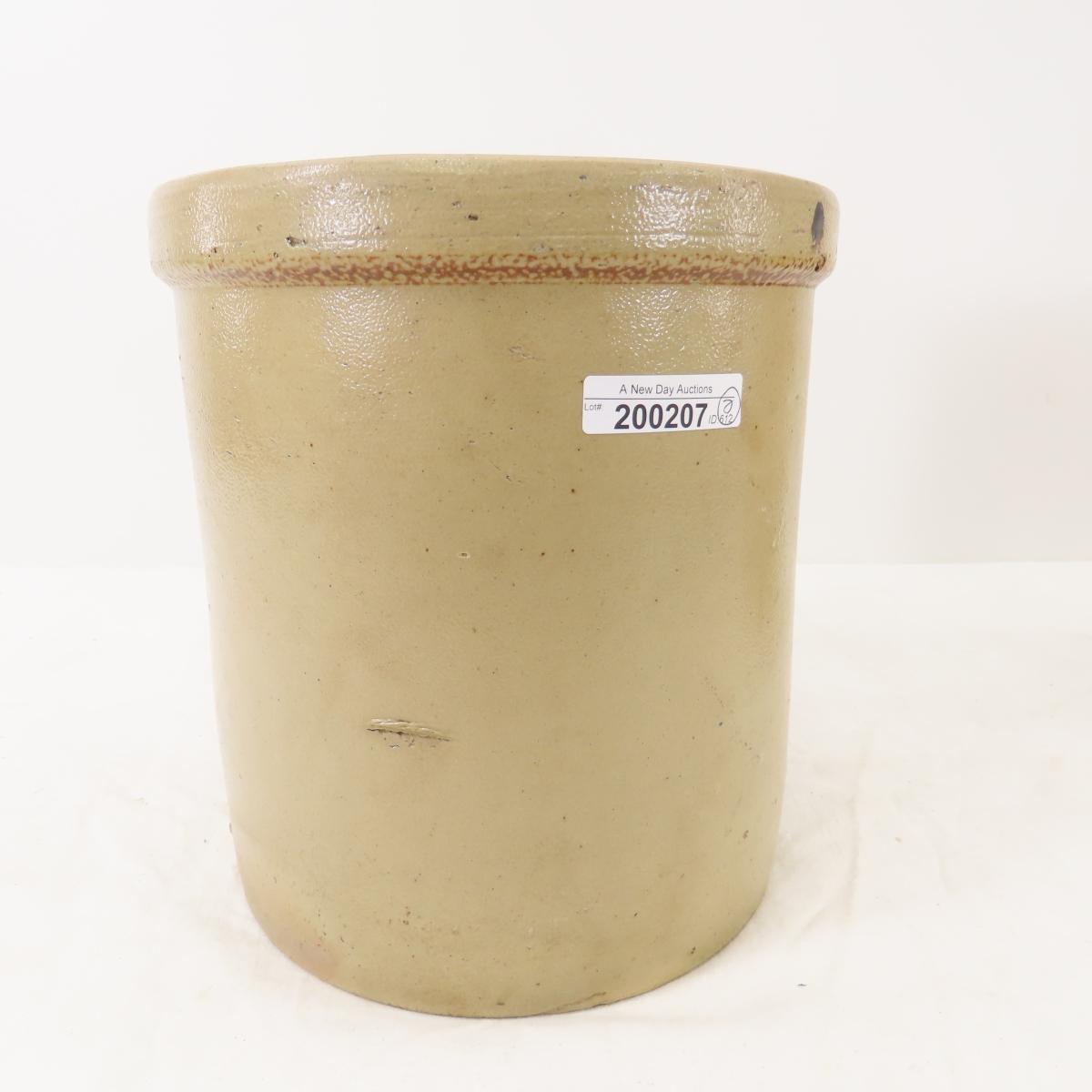 2 1 Gallon Minnesota Stoneware Crocks- bottom mark