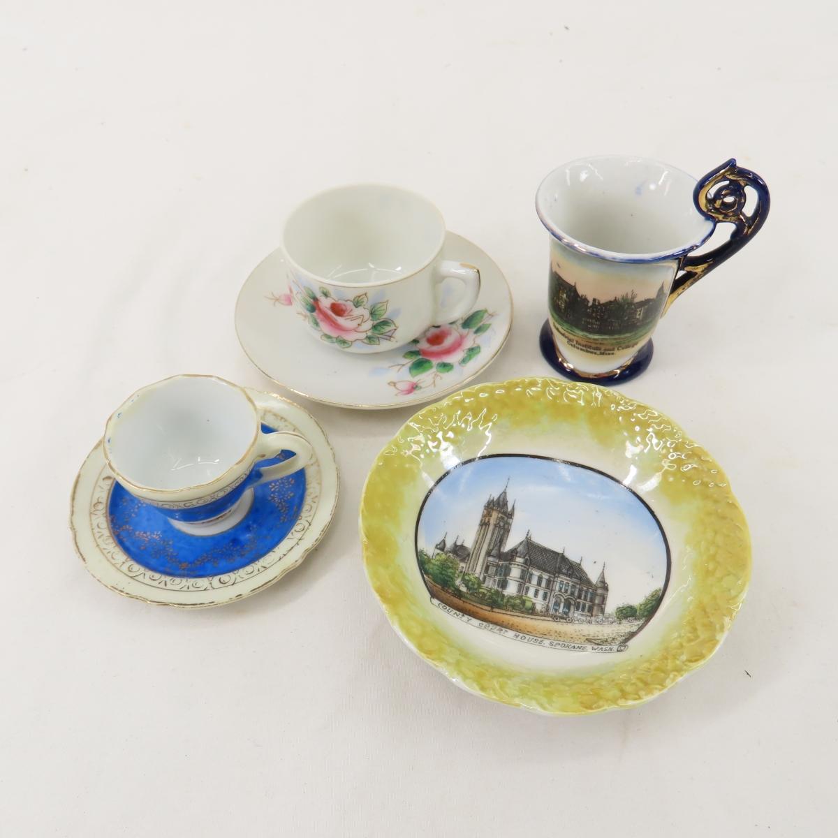 Made in occupied Japan demitasse and teacups