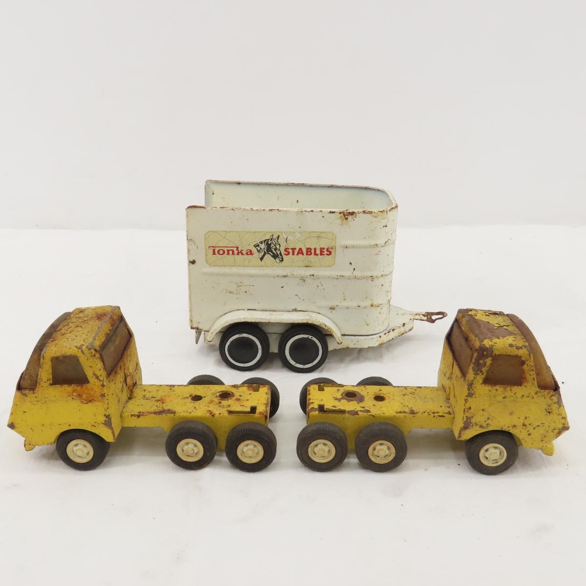 Vintage Tonka Trucks & Vehicles- Rough Condition