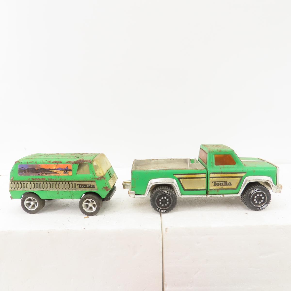 Vintage Tonka Trucks & Vehicles- Rough Condition