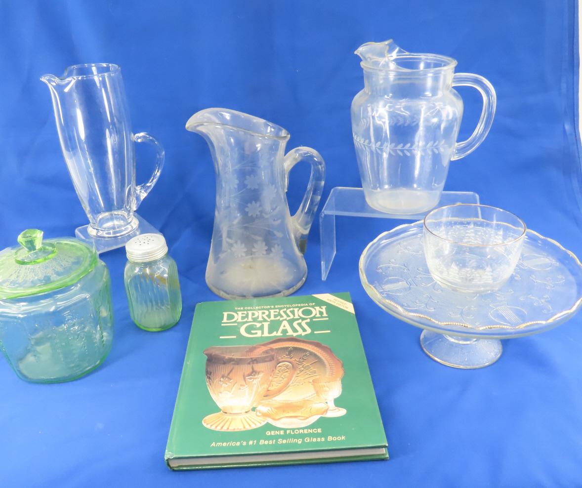 Vintage & Antique Glassware- Pitchers